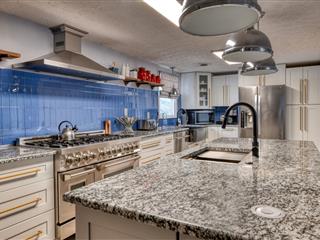 Ground Level - Renovated Kitchen - Stainless Steel Appliances - Granite Countertops - Gas Stove - Island Work Station - VT Flooring